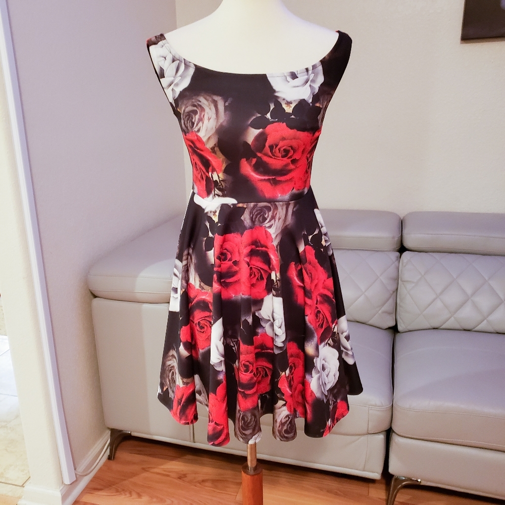 Asos Floral Mini Dress size 2